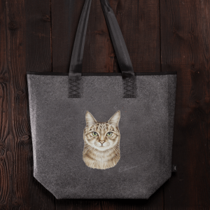Filztasche Katze