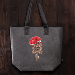 Filztasche Bollenhut Kuckucksuhr