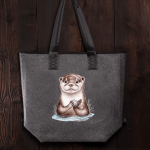 filztasche-otter