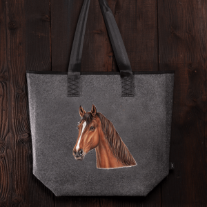 Filztasche - Pferd