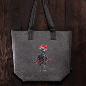 Filztasche Bollenhut Rabe meins