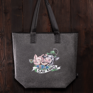 Filztasche Saukuhl Alpen
