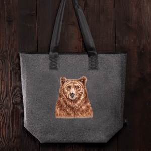 Filztasche Bär