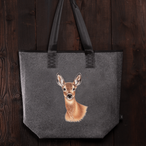 Filztasche Reh