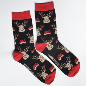 Socken Bollenhut Hirsch