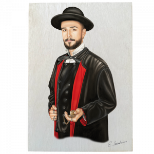 Holztafel Schwarzwaldbub