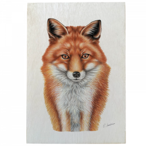 Holztafel Fuchs