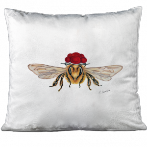 KISSEN - Bollenhut Biene frontal