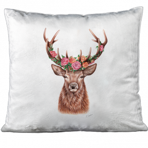 KISSEN - Blumenhirsch