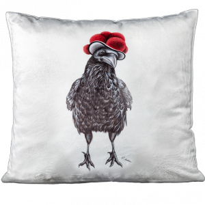 KISSEN - Bollenhut Rabe