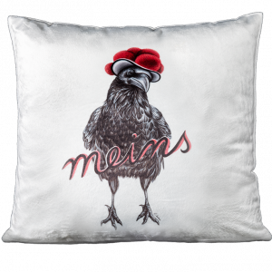 KISSEN - Bollenhut Rabe meins