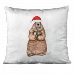 kissen-weihnachtsmurmeltier