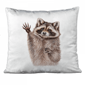Kissen - Waschbär