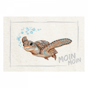 Magnet Schildkröte Moin Moin
