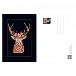 postkarte-blumenhirsch