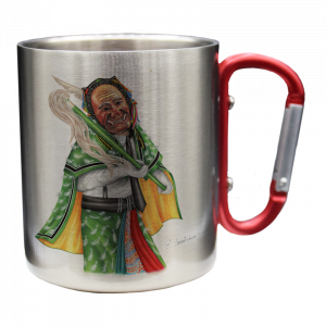 Edelstahltasse - Federahannes