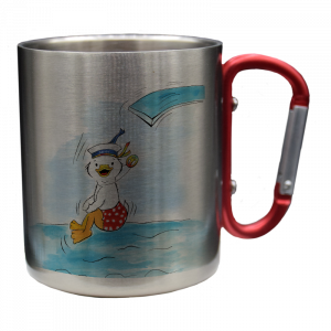 Edelstahltasse - Kapitän Quentin Sprung