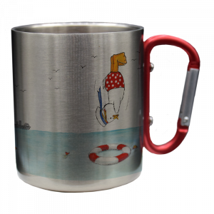 Edelstahltasse - Kapitän Quentin Plitsch Platsch