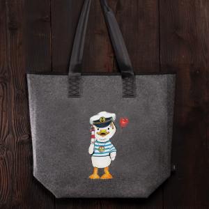 Filztasche Kapitän Quentin