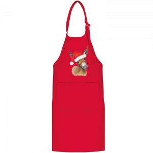 Latzschürze - Kinder Weihnachtsesel