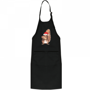 Latzschürze - Kinder Weihnachtseeichhörnchen