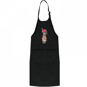 Latzschürze - Kinder Bollenhut Hase