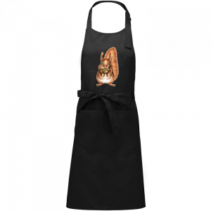Latzschürze Erwachsene - Eichhörnchen