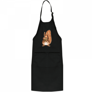 Latzschürze Kinder - Eichhörnchen