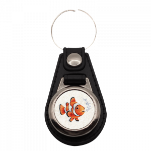 Schlüsselanhänger rund Clownfisch