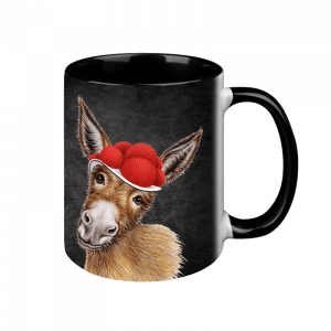 TASSE Black Edition - Bollenhut Esel