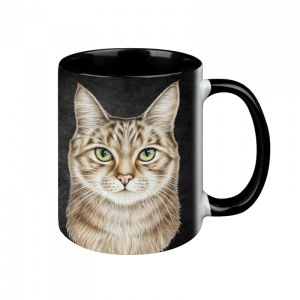 TASSE Black Edition - Katze
