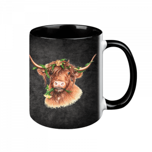 TASSE Black Edition - Blumenhochlandrind