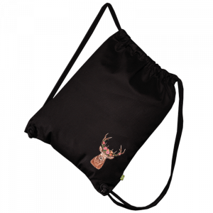Turnbeutel Blumenhirsch