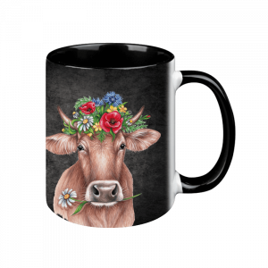 TASSE Black Edition - Blumenkuh