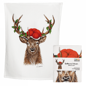 Geschirrtuch - Bollenhut Hirsch