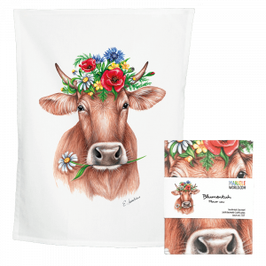 Geschirrtuch - Blumenkuh