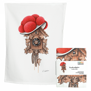 Geschirrtuch - Bollenhut Kuckucksuhr
