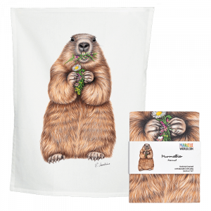 Geschirrtuch - Murmeltier