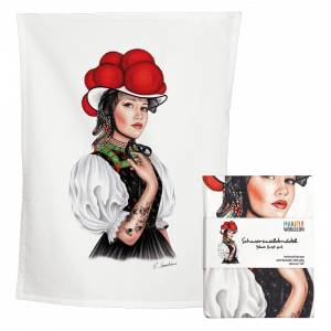 Geschirrtuch - Schwarzwaldmädel