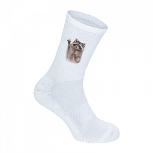 Tennissocken - Waschbär