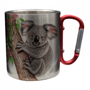 Edelstahltasse - Koala