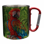 edelstahltasse-wild-papagei