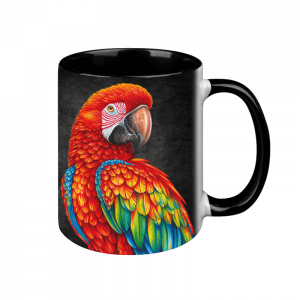 TASSE Black Edition - Papagei