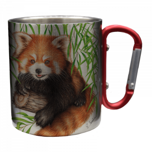 Edelstahltasse Wild - Roter Panda