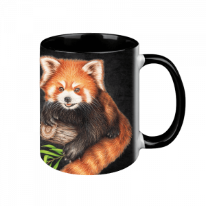 TASSE Black Edition - Roter Panda