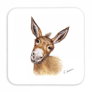 Untersetzer 9x9 - Esel