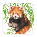 untersetzer-9x9-wild-roter-panda